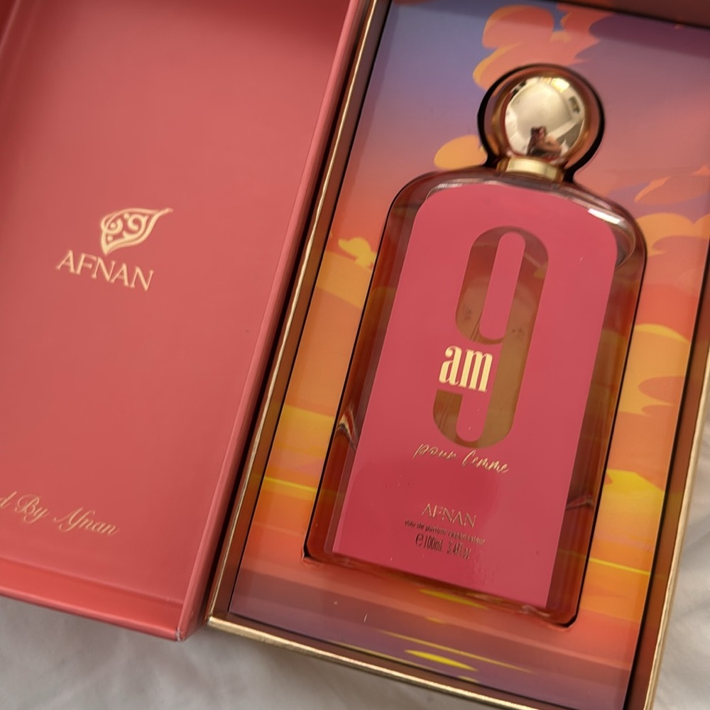Afnan 9 AM Eau de Parfum, new in box, 100ml
